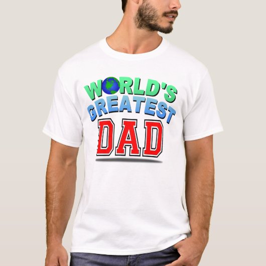 WORLD'SGREATEST VATER T-Shirt (Vorderseite)