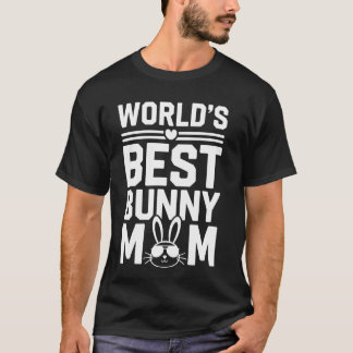 Worldu2019s Beste Hasenmutter Frauen Kaninchenlieb T-Shirt
