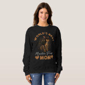 Worldu2019s Beste Miniatur Pinscher Mama Hunde Fra Sweatshirt (Vorne ganz)