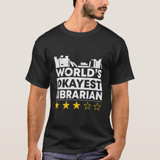 Worlest - Das Librarian Public Library Book Lover T-Shirt (Vorderseite)