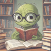 Worm-Aufkleber Aufkleber (Vorderseite)