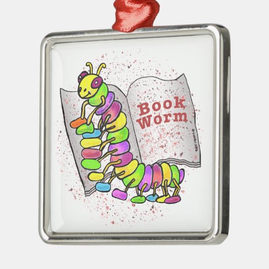 Worm buchen ornament aus metall (Links)