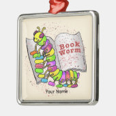 Worm buchen ornament aus metall (Links)