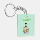 Worm buchen schlüsselanhänger (Vorderseite links)