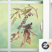 Worm Eating Warbler Audubon Singvogel Fensteraufkleber (Zuhause)