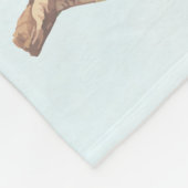 Worm Eating Warbler Audubon Singvogel Fleecedecke (Ecke)