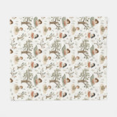 Worm Girl Fleecedecke (Vorderseite (Horizontal))