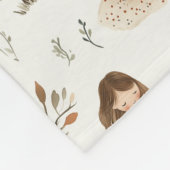 Worm Girl Fleecedecke (Ecke)