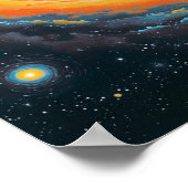 Worm Hole Adventure Poster (Ecke)