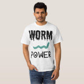 Worm Power T-Shirt (Vorne ganz)