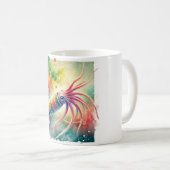 Worm Squid 170624AREF109 - Watercolor Kaffeetasse (VorderseiteRechts)