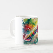 Worm Squid 170624AREF109 - Watercolor Kaffeetasse (Vorderseite Links)