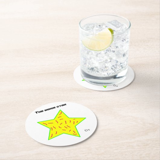 Worm Star Untersetzer (Vor Ort)
