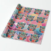"Worm Wisdom buchen" Geschenkpapier (Ungerollt)
