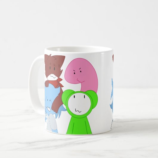 WORMHEADS BOYS TASSE (Vorderseite Links)