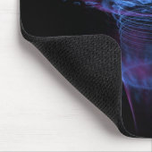 Wormhole-abstraktes Fraktal Design Mousepad (Ecke)
