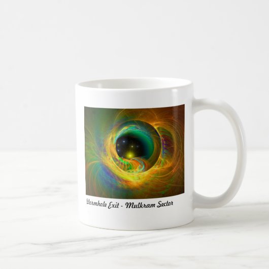 Wormhole-Ausgang - Mulkram Sektor Kaffeetasse (Rechts)
