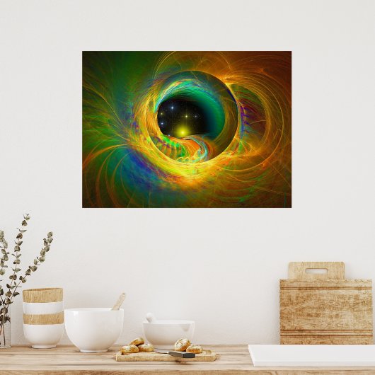 Wormhole Exit - Mulkram Sector -2009 Poster (Küche)