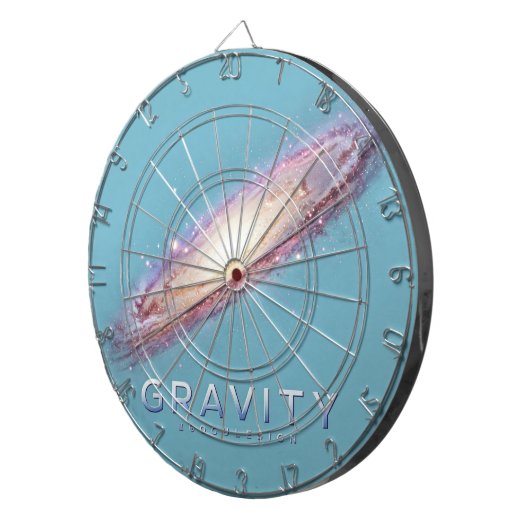 Wormhole Target: Gravity Inspiriert Dartboard Desi Dartscheibe (Vorderseite rechts)
