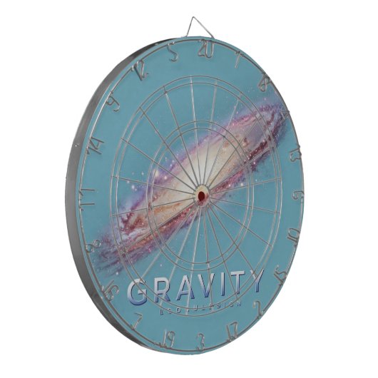 Wormhole Target: Gravity Inspiriert Dartboard Desi Dartscheibe (Vorderseite Links)