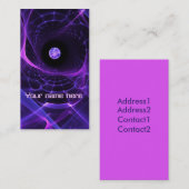 Wormhole-Visitenkarte Visitenkarte (Vorne/Hinten)