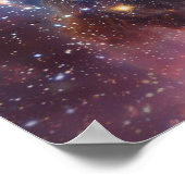 Wormhole Vortex Portal für Raum und Zeit Poster (Ecke)