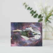 Wormloch Postkarte (Stehend Vorderseite)