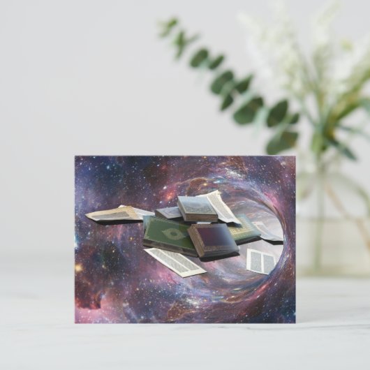 Wormloch Postkarte (Stehend Vorderseite)