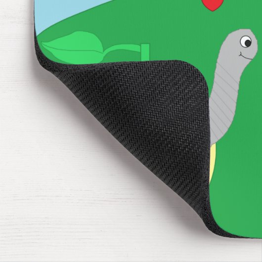 Worms in Love: Mousepad (Ecke)