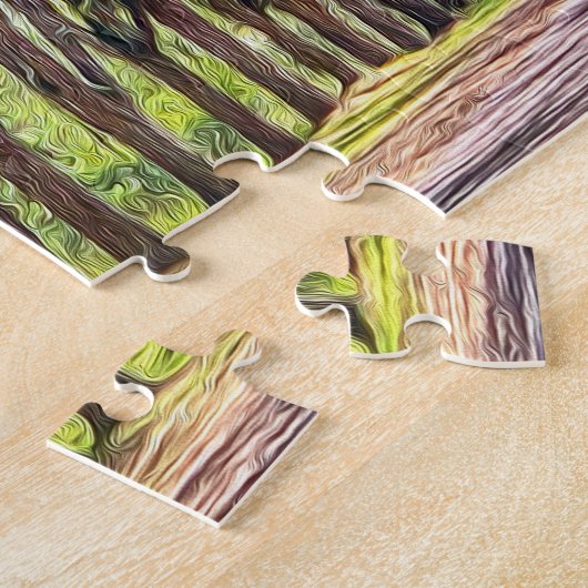 Wormsloe Savannah Oaks fordert Souvenir Puzzle (Seite)