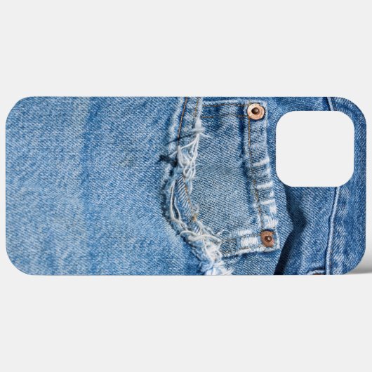 Worn Jeans Case-Mate iPhone Hülle (Rückseite (Horizontal))
