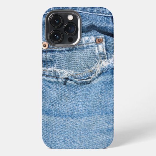Worn Jeans iPhone Hülle (Rückseite)