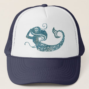 Worn Mermaid Truckerkappe