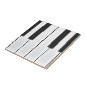 Worn Piano Keys Fliese (Seite)