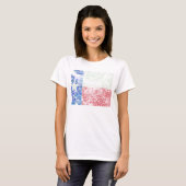 Worn Texas Flag T-Shirt (Vorne ganz)