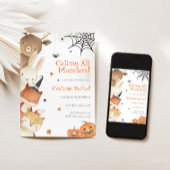 Worok-takuläre Einladung zum Geburtstag von Hallow