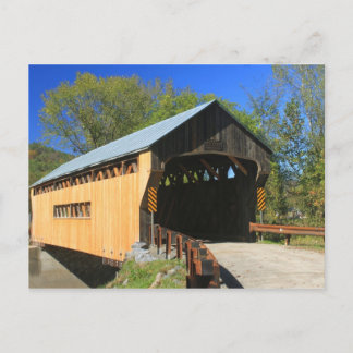 Worrall Covered Bridge Rockingham Vermont Postkarte