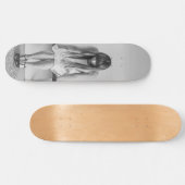 Worried Girl Skateboard (Horizontal)