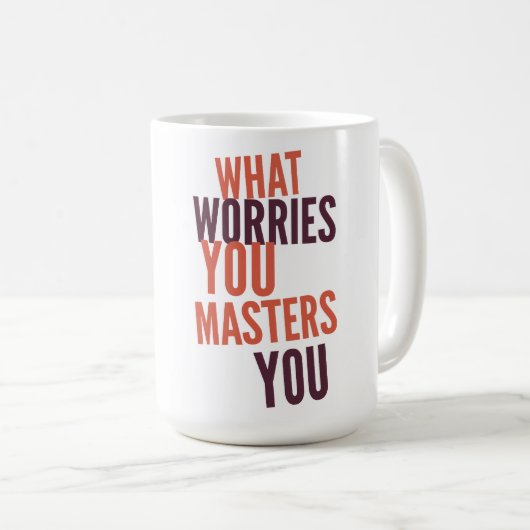 Worry Classic Tasse (VorderseiteRechts)