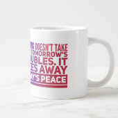 Worry Jumbo Tasse (Rechts)