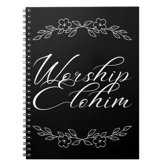 Worship Elohim Notizblock (Vorderseite)