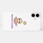Worship-Kaffee - iPhone 16 Design Case-Mate iPhone Hülle (Rückseite (Horizontal))