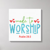 Worship- Leinwand (Glanz) (Vorderseite)