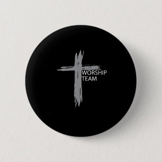 Worship Team für Christliche Musikband Button