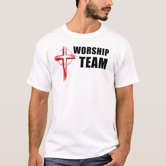 Worship Team - Kirchenchor T-Shirt (Vorderseite)