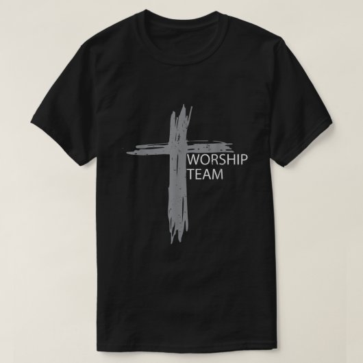 Worship Team Shirt für Kirchenchor und Christlich (Design vorne)