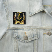 Worshipful Master Namensschild (Beispiel)