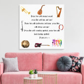 Worshipper's Stretched Canvas Print Leinwanddruck (Insitu (Wohnzimmer))