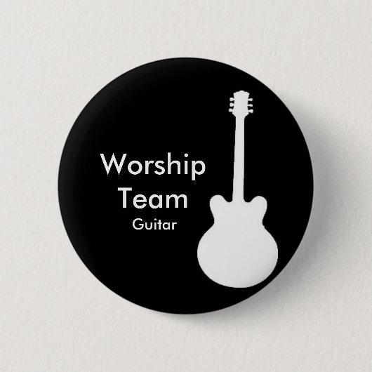 WorshipTeam, Gitarren-Abzeichen Button (Vorderseite)