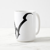 Worshyp Logo-Tasse Kaffeetasse (VorderseiteRechts)
